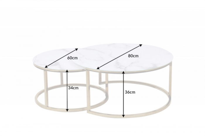 Măsuță de cafea Elegance cu blat din ceramică [6]