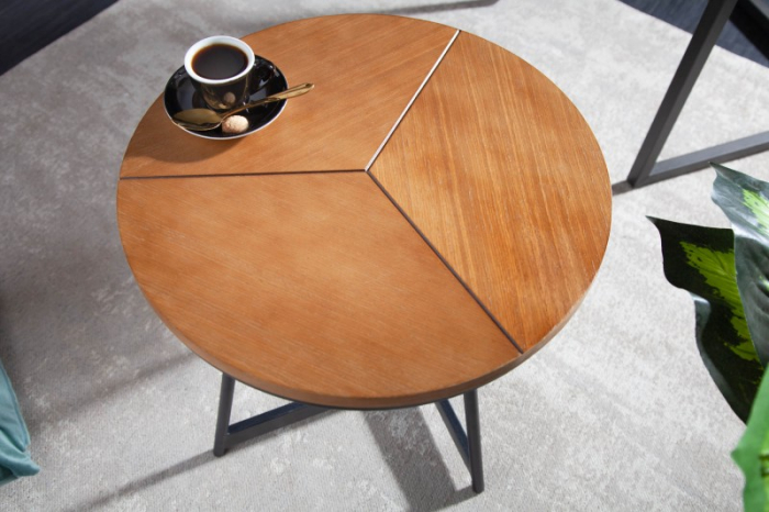 Măsuță de cafea Elegance din MDF și cadru metalic [3]
