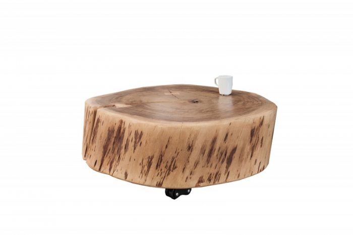 Masuta de cafea Goa din lemn de salcam , 60 cm [6]