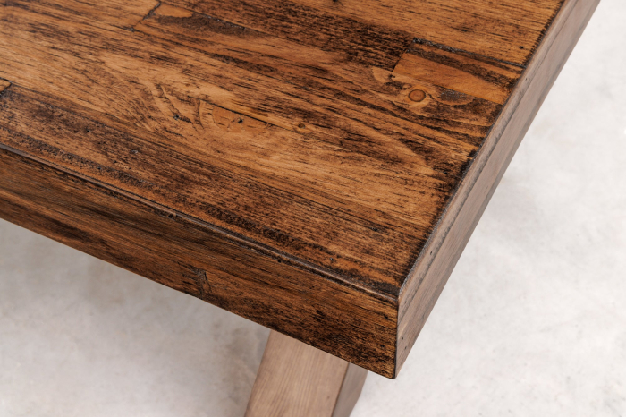 Masuta de cafea GOLIATH din lemn de pin natural, 110 cm [6]