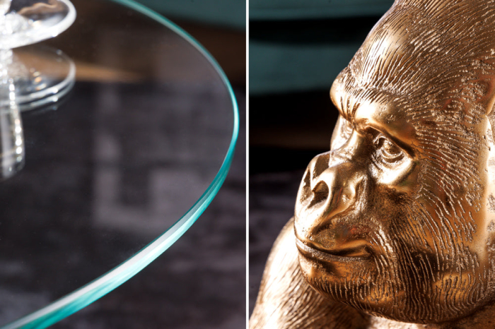 Masuta de cafea KONG din sticla rezistenta, 60 cm [10]