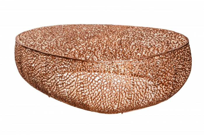Masuta de cafea Leaf din aluminiu cupru [6]