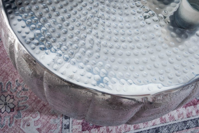 Masuta de cafea lucrata manual MARRAKESCH din aluminiu [5]