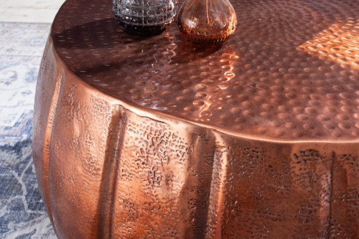 Masuta de cafea lucrata manual MARRAKESCH din aluminiu [5]