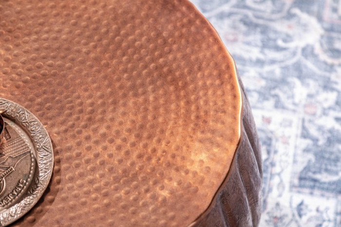 Masuta de cafea lucrata manual MARRAKESCH din aluminiu [4]