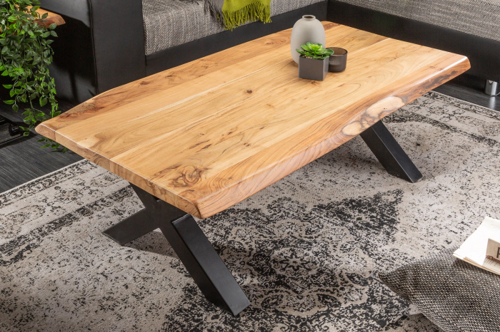 Masuta de cafea MAMMUT din lemn de salcam, 110 cm [4]