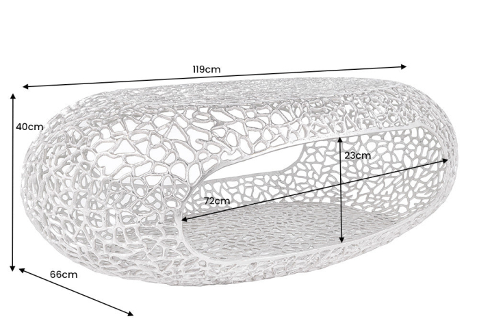 Masuta de cafea ORGANIC LEAF, 120 cm [10]