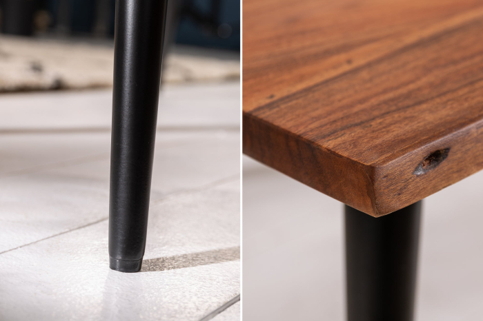 Masuta de cafea ORGANIC LIVING din lemn de salcam, 110 cm [7]