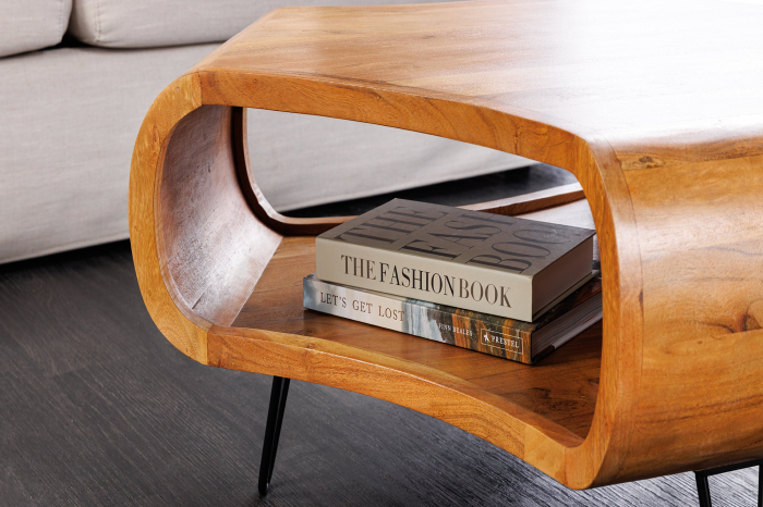 Masuta de cafea ORGANIC LIVING din lemn de salcam, 70 cm [7]