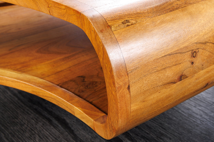 Masuta de cafea ORGANIC LIVING din lemn de salcam, 70 cm [8]