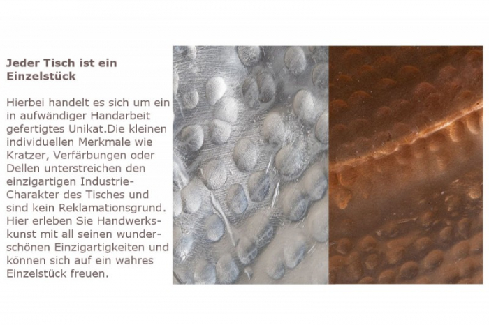 Masuta de cafea  Organic Orien din metal argintiu [7]