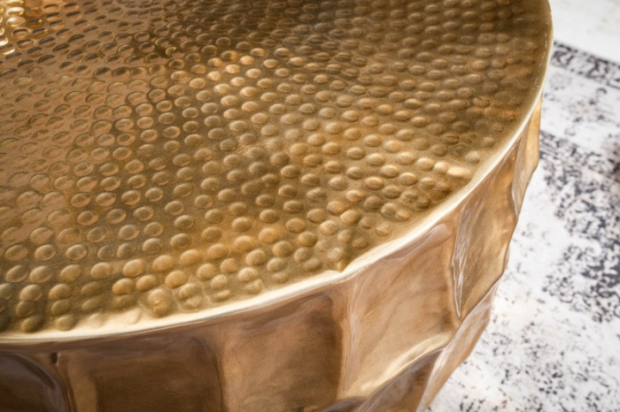 Masuta de cafea  Organic Orien din metal auriu [4]