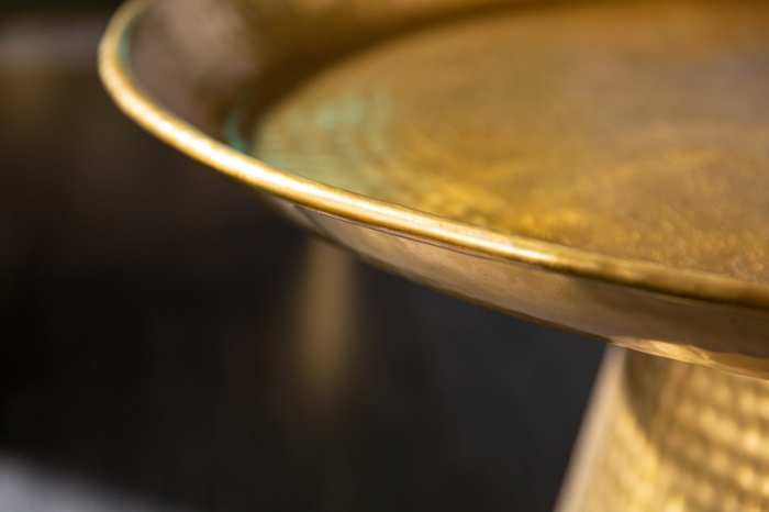 Masuta de cafea Orient din metal auriu [5]