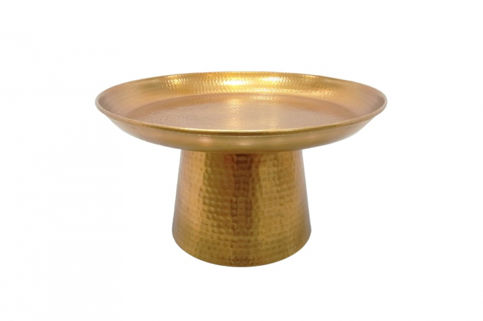 Masuta de cafea Orient din metal auriu [1]