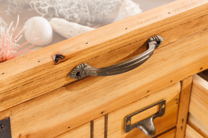 Masuta de cafea SEVEN SEAS din lemn de brad, 100 cm [7]