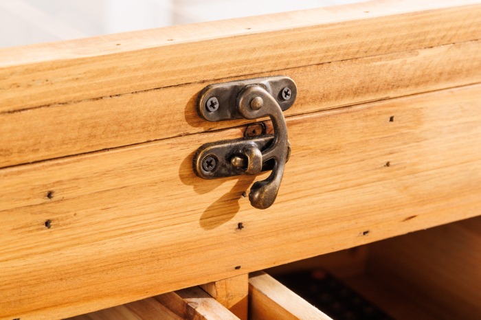 Masuta de cafea SEVEN SEAS din lemn de brad, 100 cm [8]