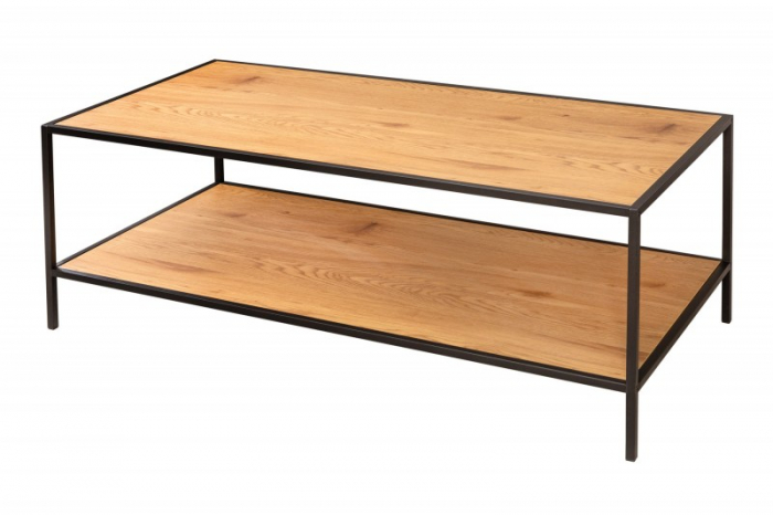 Masuta de cafea Slim Line cu blat din MDF si picioare metalice [6]