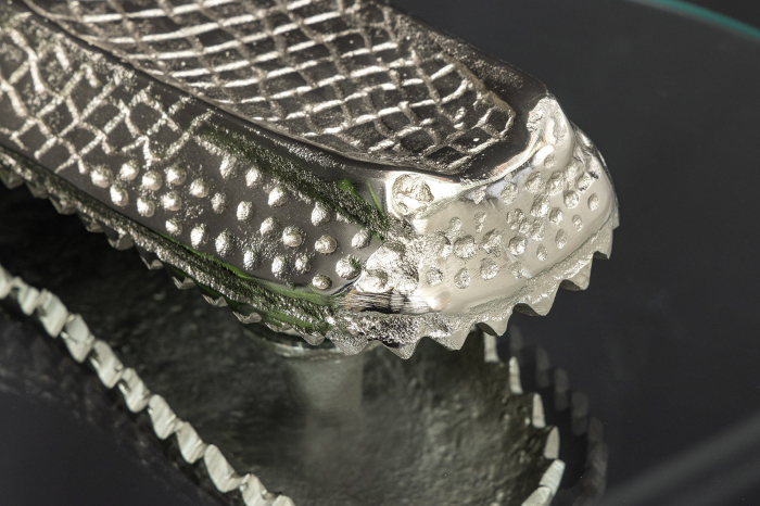 Masuta de cafea suspendata WILDLIFE CROCODILE cu blat din sticla, 60 cm [5]