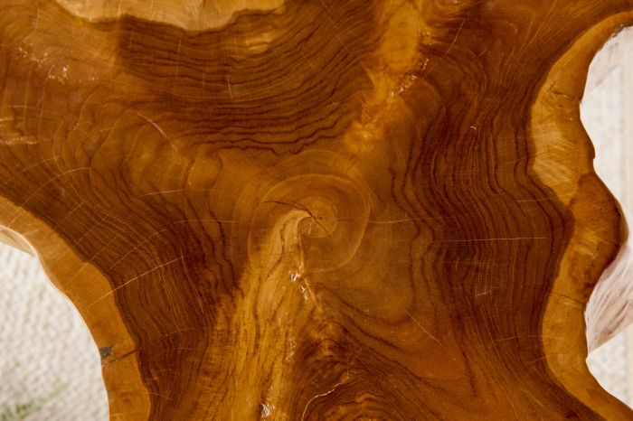 Masuta de cafea WILD din lemn masiv de tec, 60 cm [5]