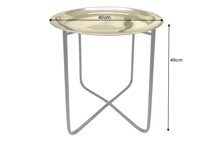 Masuta laterala CASABLANCA 50cm tava detasabila alama aurie [11]