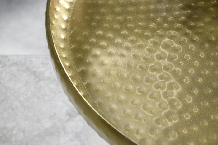 Masuta laterala ORIENT 45cm,design lovitura de ciocan,alama aurie [7]