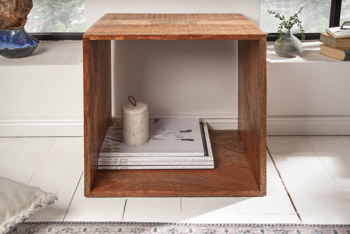 Masuta MAKASSAR din lemn de mango, 43 cm [4]