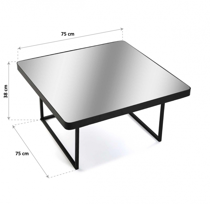 Măsuță de cafea din metal Versa [3]