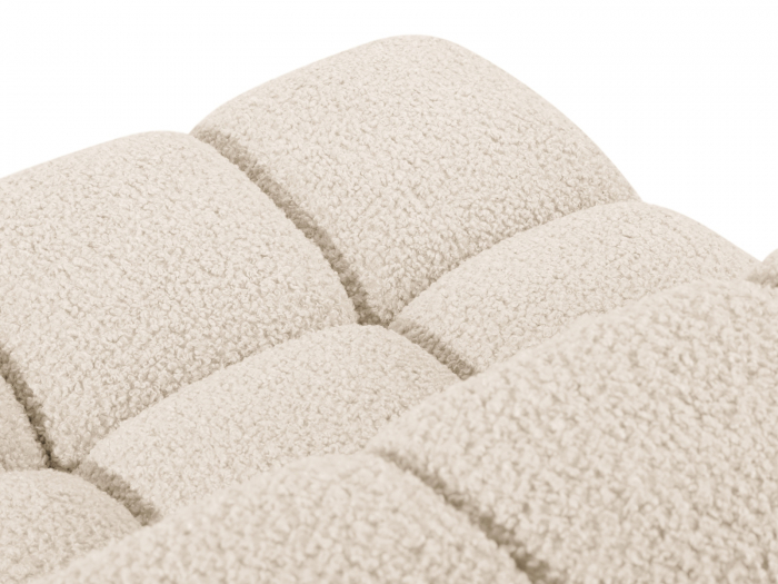 Modul Bellis cu tapiterie boucle, bej deschis [4]