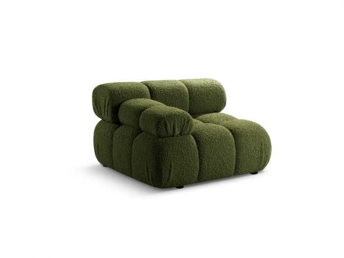 Modul Bellis cu tapiterie boucle, verde [2]