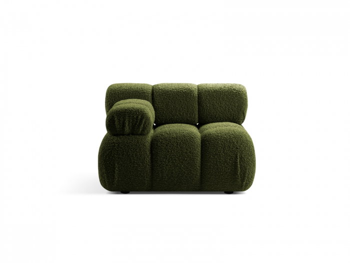 Modul Bellis cu tapiterie boucle, verde [1]