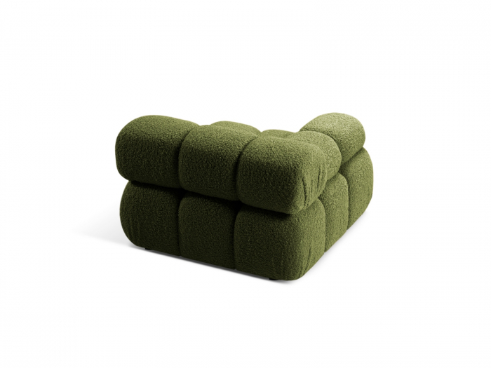 Modul Bellis cu tapiterie boucle, verde [4]