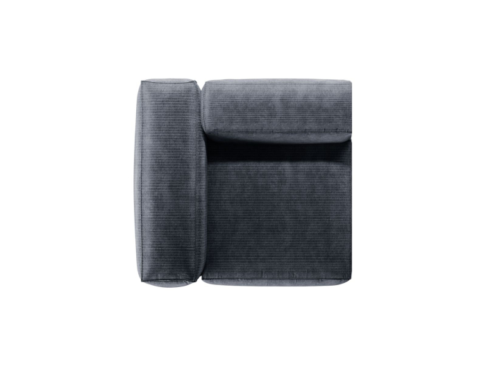 Modul Bergamo cu tapițerie din catifea reiată [4]