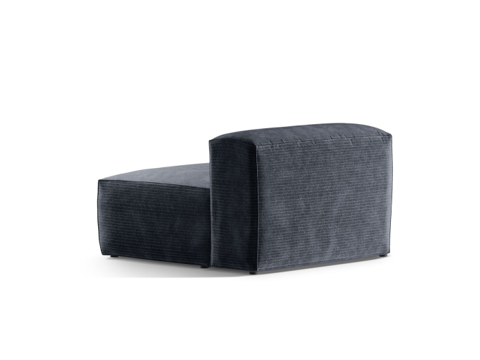 Modul Bergamo cu tapițerie din catifea reiată [3]