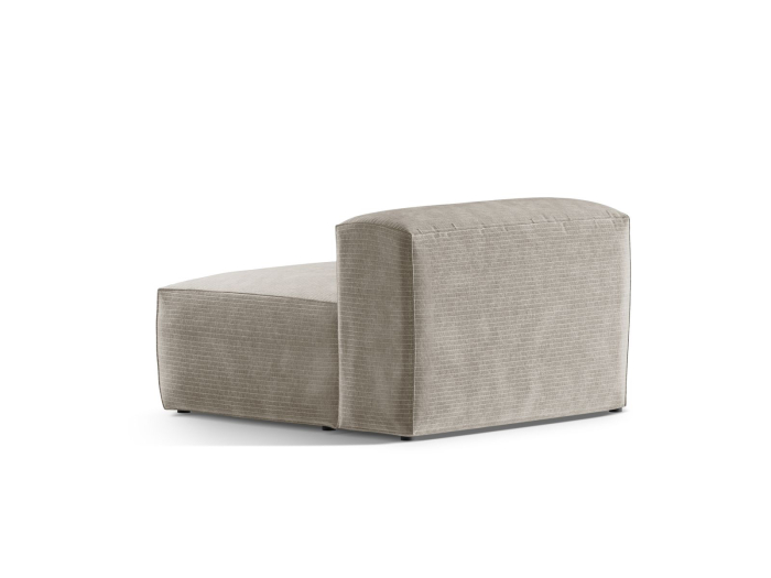 Modul Bergamo cu tapițerie din catifea reiată [3]