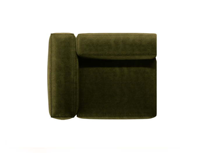 Modul Bergamo cu tapițerie din catifea reiată [4]