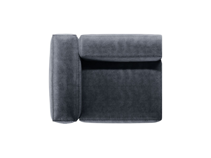 Modul Bergamo cu tapițerie din catifea reiată [4]