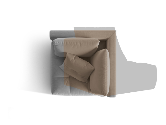 Modul Bloom cu tapițerie din catifea [4]