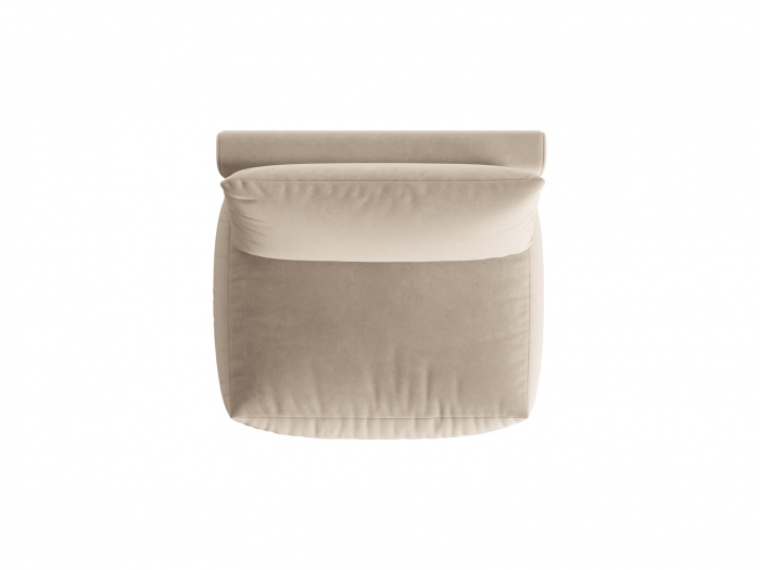 Modul pentru canapea Chris cu tapiterie din catifea [4]