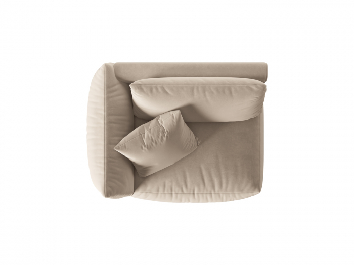 Modul pentru canapea Chris cu tapiterie din catifea [4]