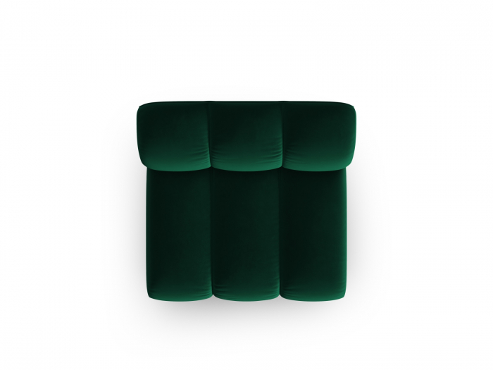 Modul pentru canapea Lupine cu tapiterie din catifea, verde inchis [4]