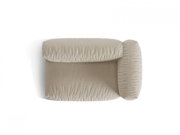 Modul pentru canapea Martina cu colt pe partea dreapta si tapiterie din tesatura structurala [4]