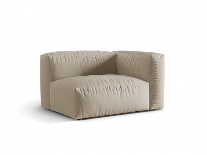 Modul pentru canapea Martina cu colt pe partea dreapta si tapiterie din tesatura structurala [2]