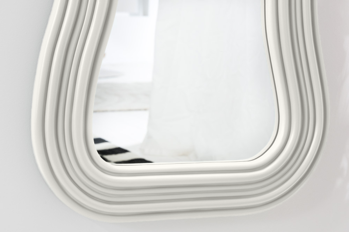 Oglindă de perete ALICE II 100 cm alb [7]