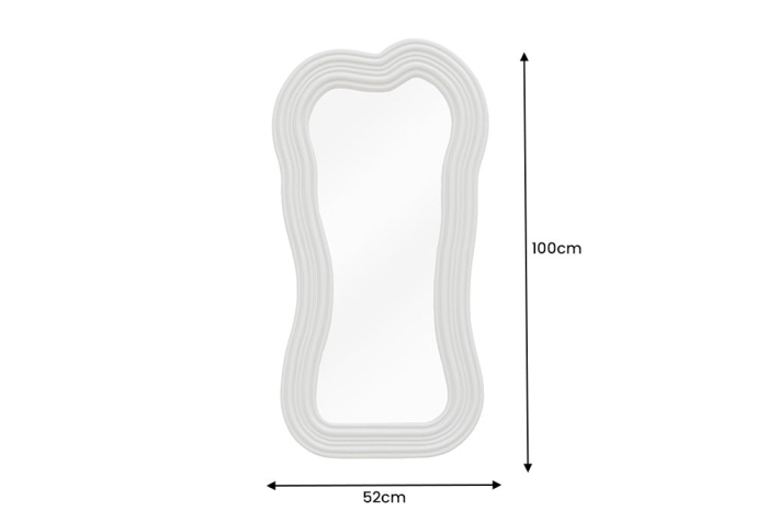 Oglindă de perete ALICE II 100 cm gri-bej [9]