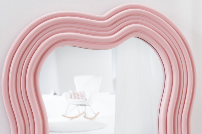 Oglindă de perete ALICE II 100 cm roz [4]