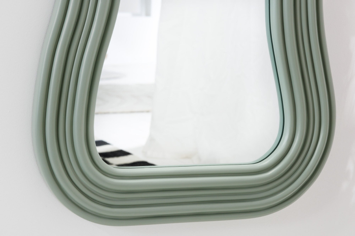 Oglindă de perete ALICE II 100 cm verde salvie [6]