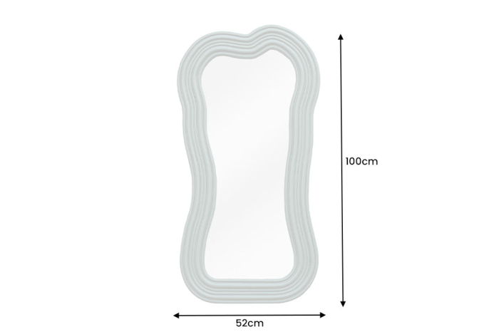 Oglindă de perete ALICE II 100 cm verde salvie [9]