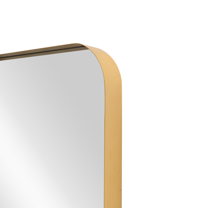 Oglindă de perete AMSTERDAM 100 cm aluminiu auriu [7]