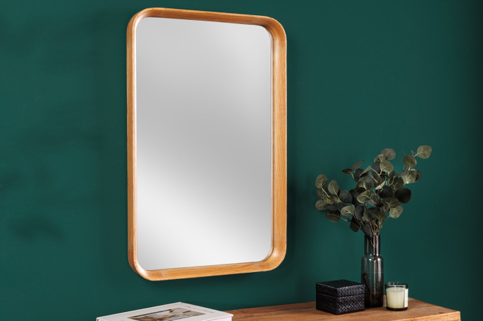 Oglindă de perete AMSTERDAM 80 cm stejar natural [3]