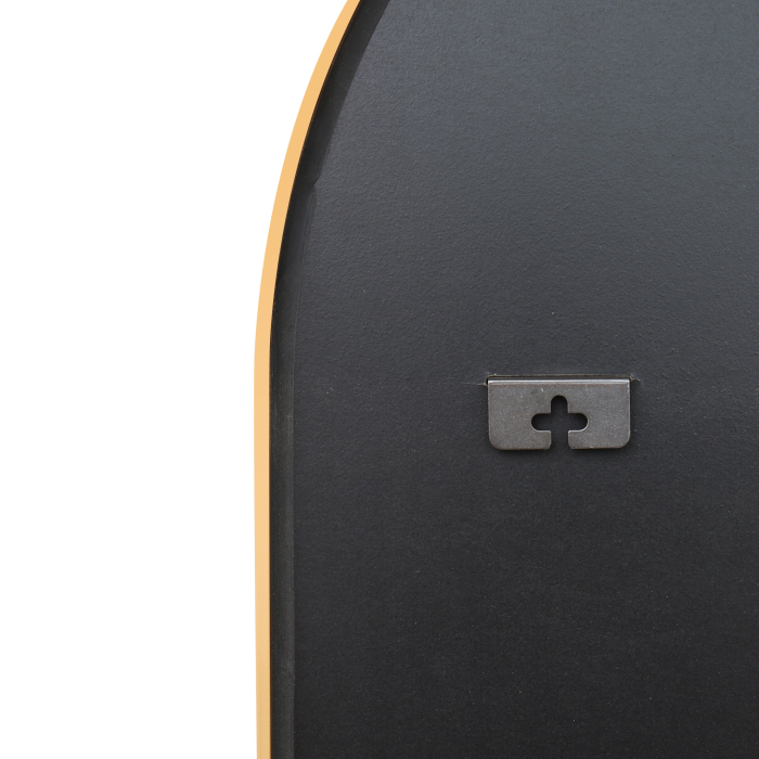 Oglindă de perete ARCA 90 cm aluminiu auriu [8]